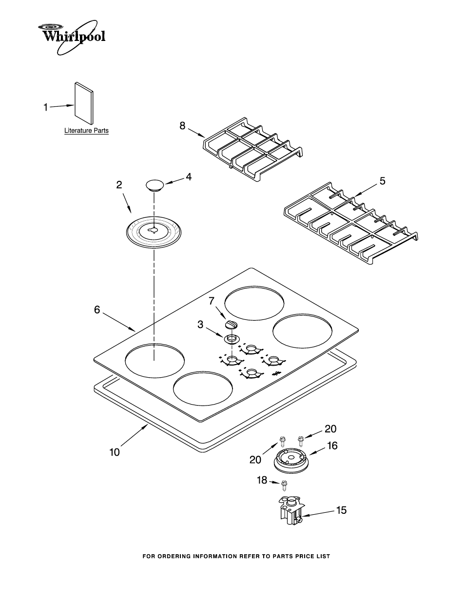 Whirlpool GLT3057RT00 User Manual | 4 pages