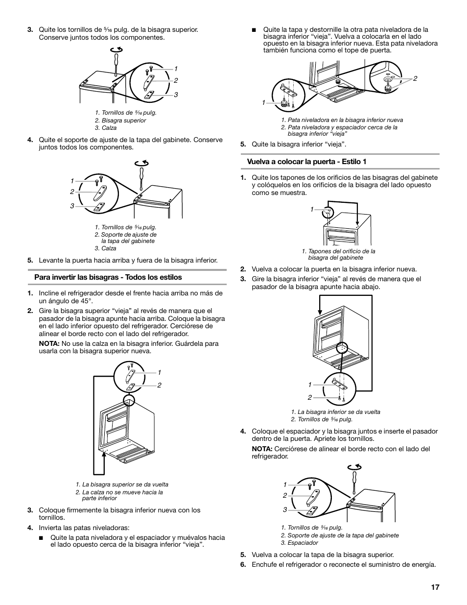 Whirlpool 326031822 User Manual | Page 17 / 36