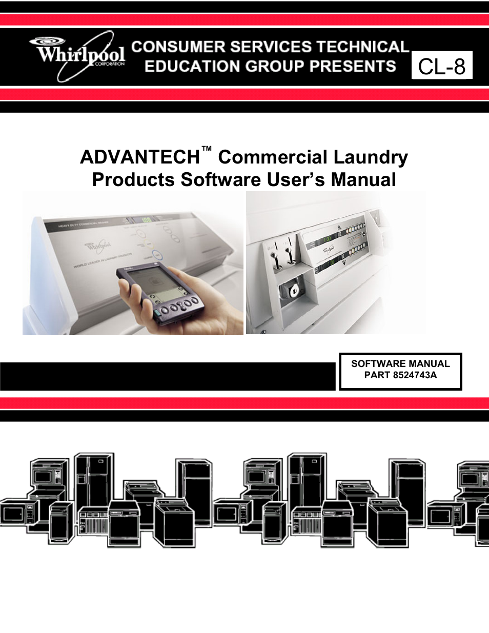 Whirlpool ADVANTECH CL-8 User Manual | 108 pages