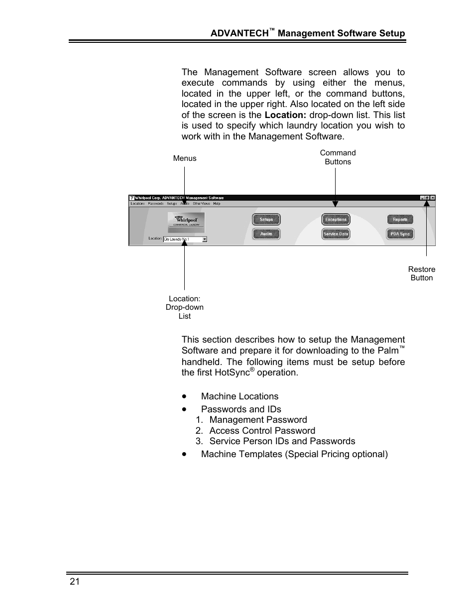 Whirlpool ADVANTECH CL-8 User Manual | Page 30 / 108