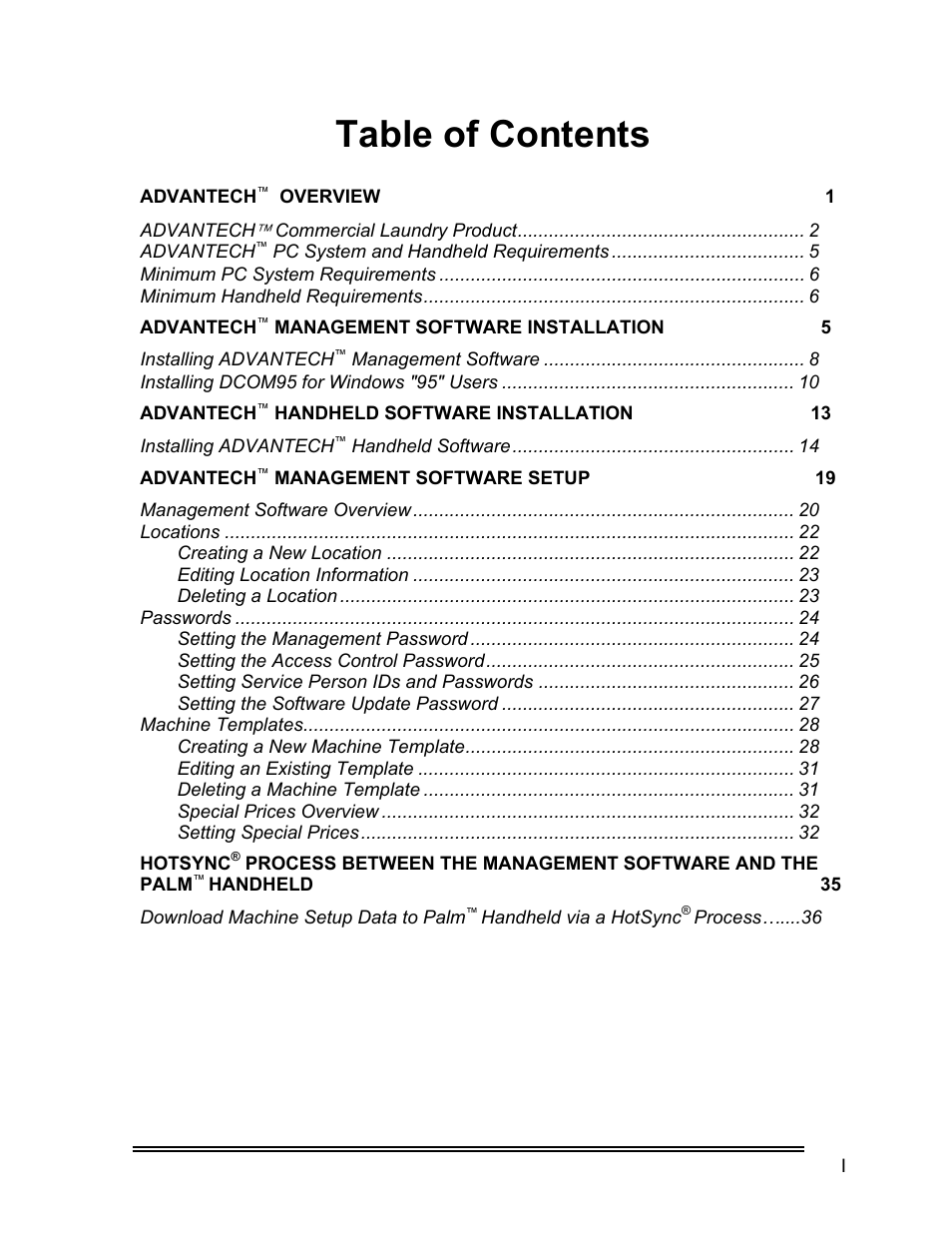 Whirlpool ADVANTECH CL-8 User Manual | Page 6 / 108
