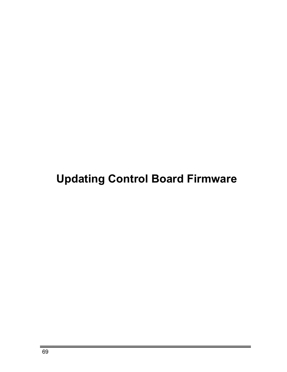 Updating control board firmware | Whirlpool ADVANTECH CL-8 User Manual | Page 78 / 108