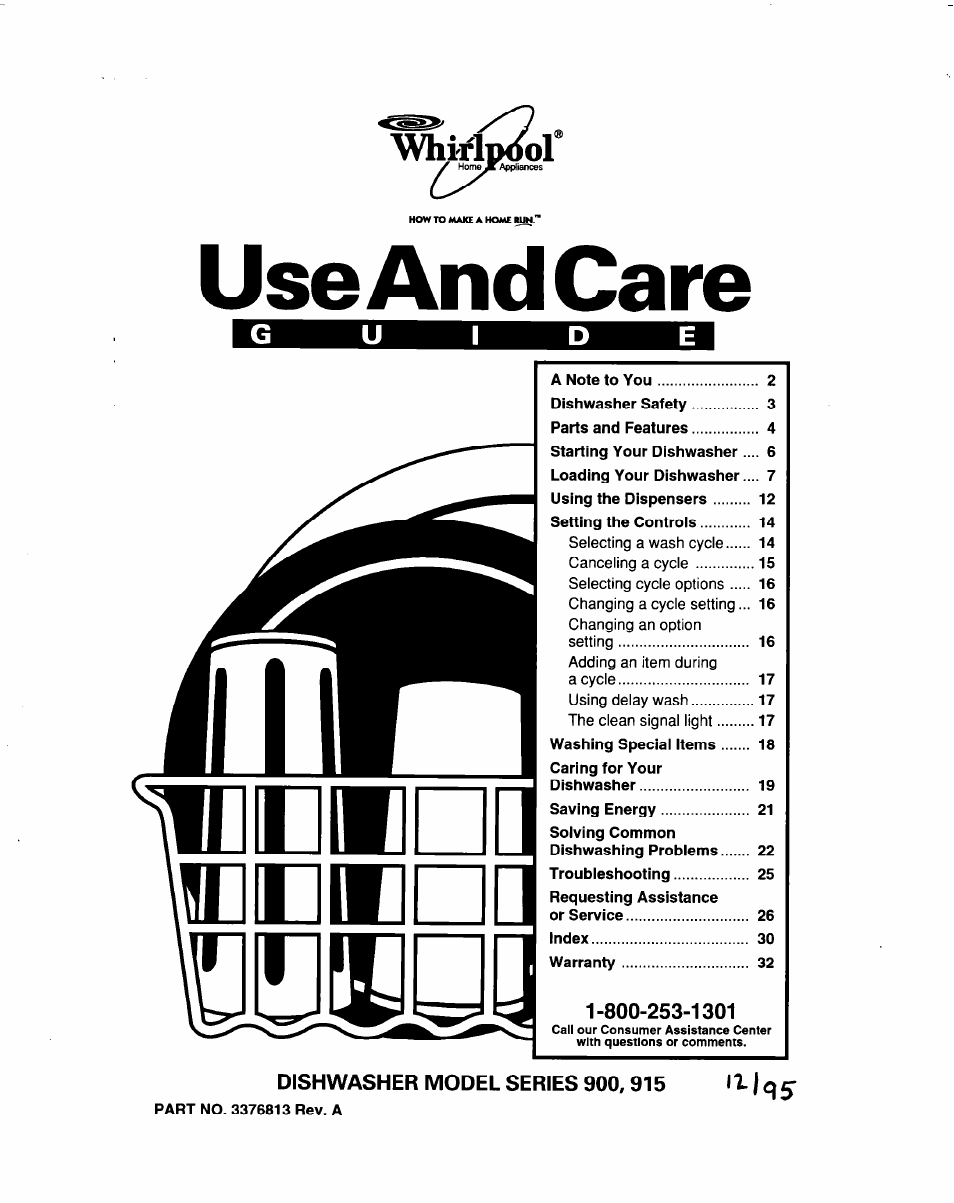 Whirlpool 915 User Manual | 29 pages