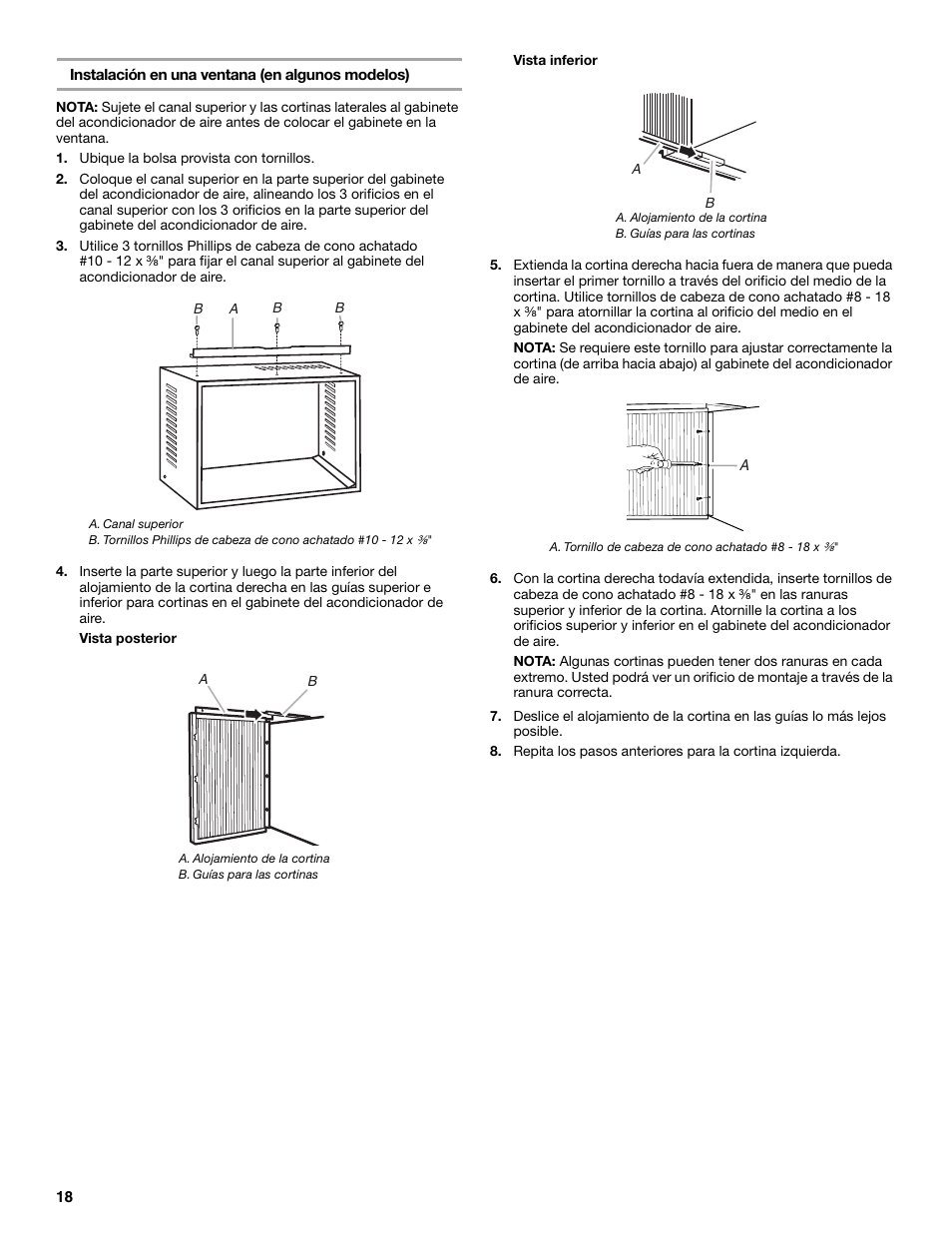 Whirlpool ACE082XP1 User Manual | Page 18 / 28