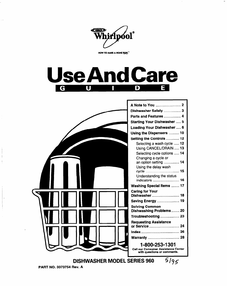 Whirlpool 960 Series User Manual | 27 pages