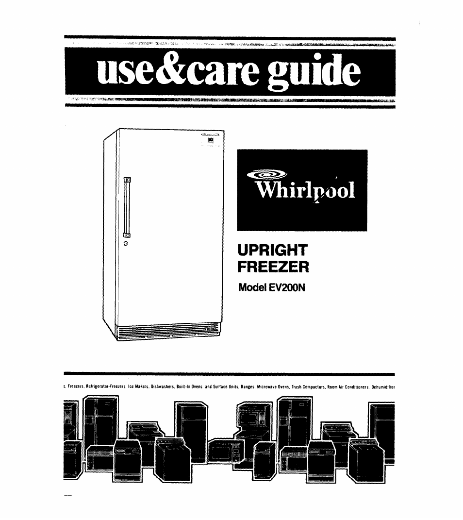 Whirlpool EVZOON User Manual | 12 pages