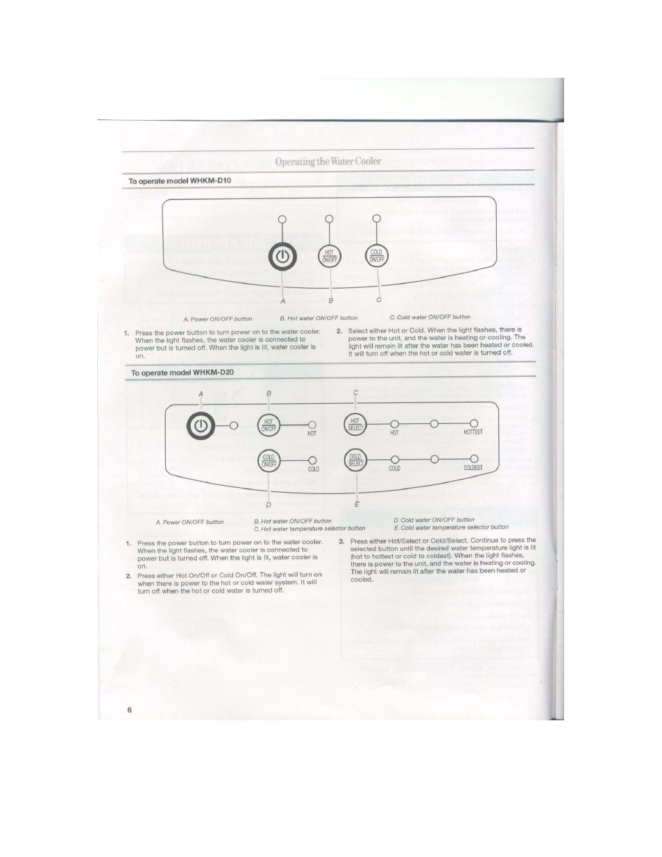 Whirlpool WHKM-D30 User Manual | Page 6 / 12