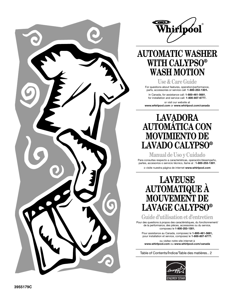 Whirlpool GVW9959KL0 User Manual | 64 pages