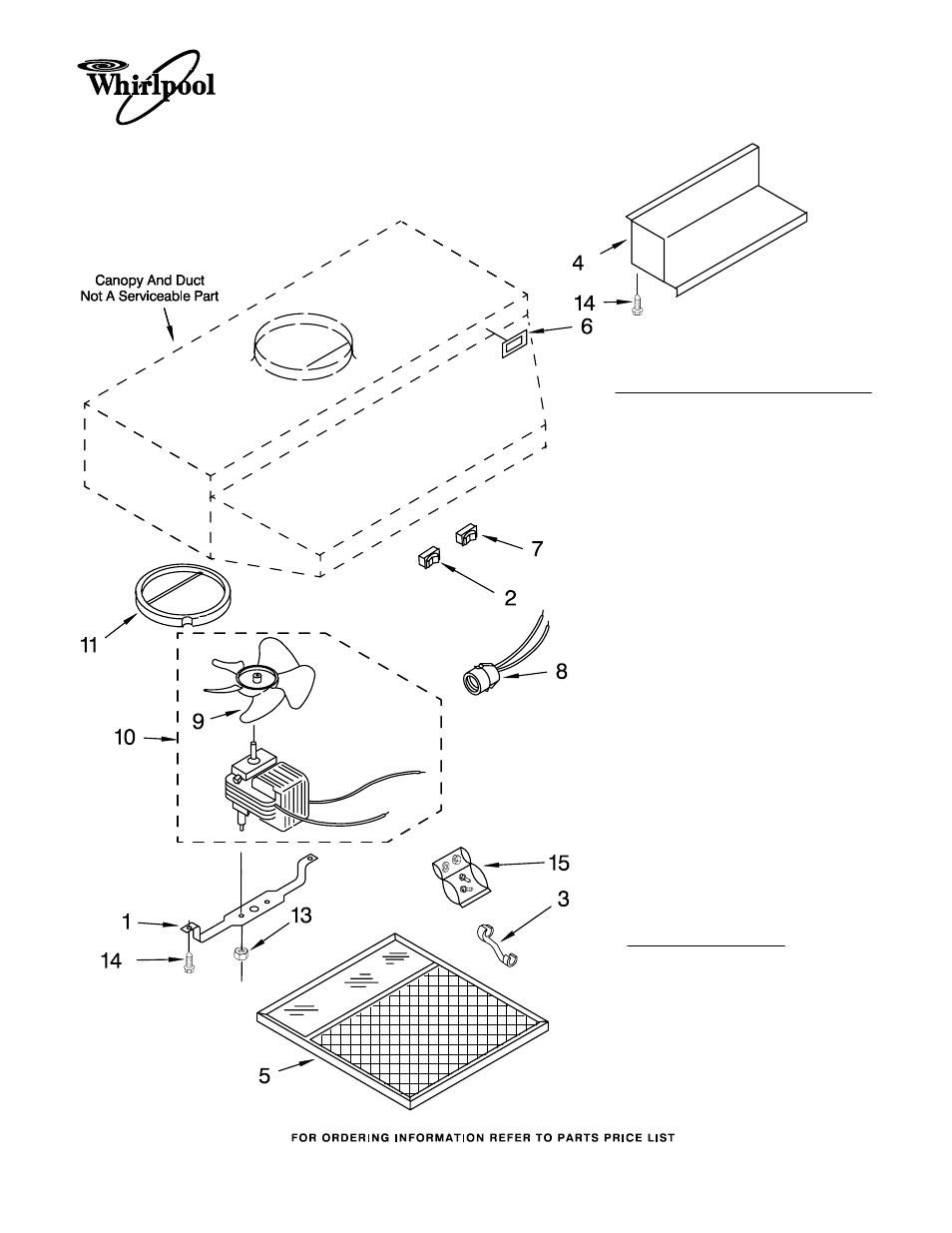 Whirlpool RH2030XJQ1 User Manual | 1 page