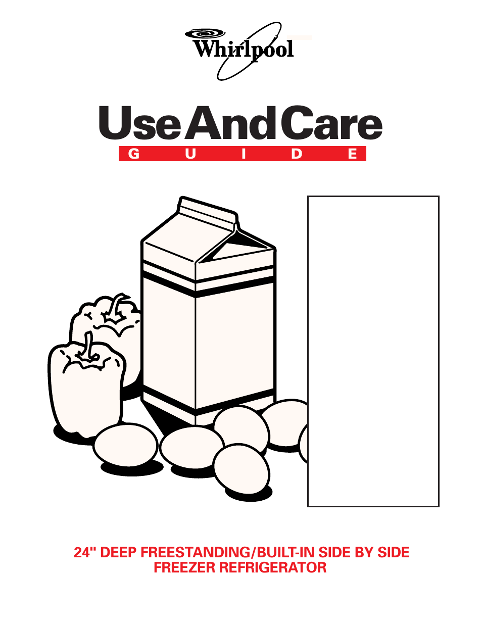 Whirlpool ED20DFXEB00 User Manual | 32 pages