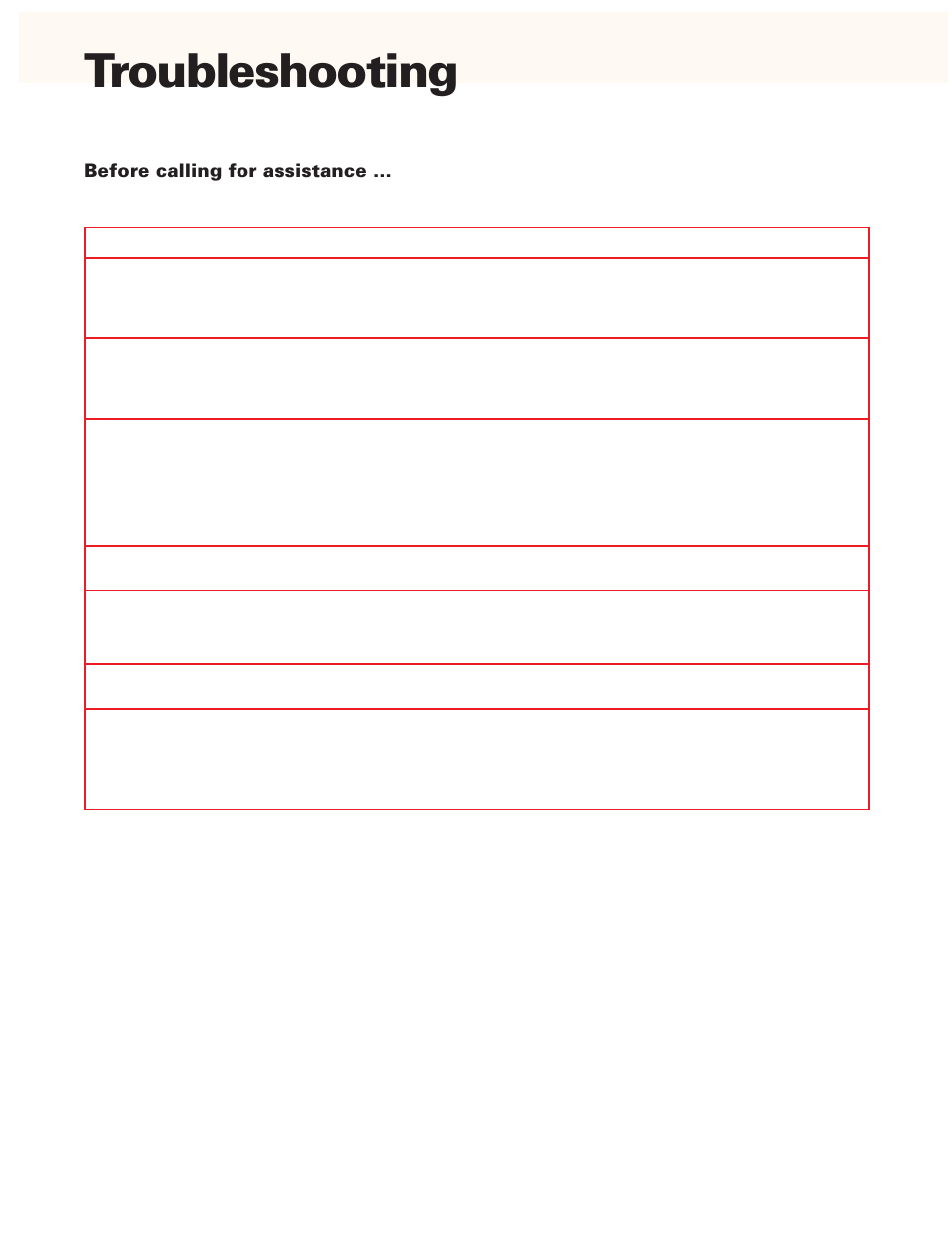 Troubleshooting | Whirlpool ED20DFXEB00 User Manual | Page 28 / 32