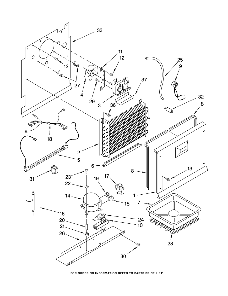 Unit, Unit parts | Whirlpool EV250NXRQ00 User Manual | Page 5 / 8