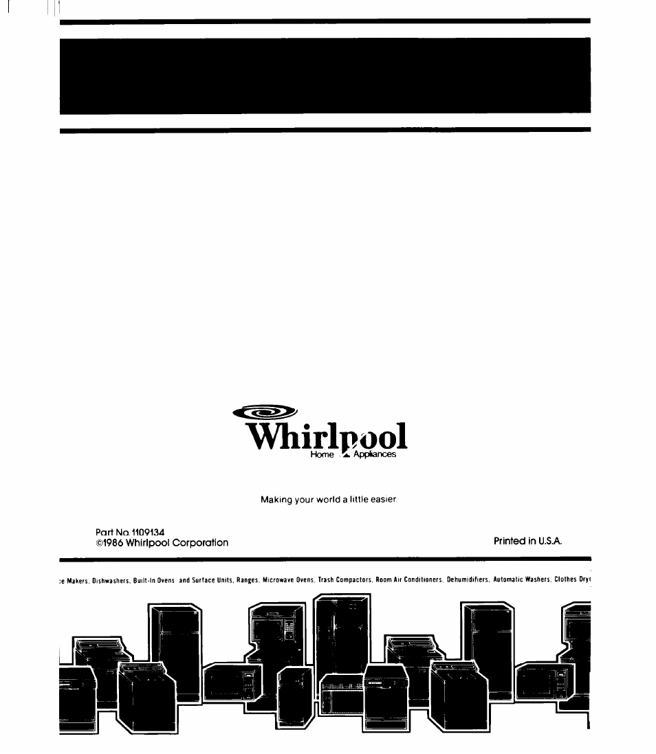 Avhirlpool | Whirlpool ETl8SC User Manual | Page 12 / 12