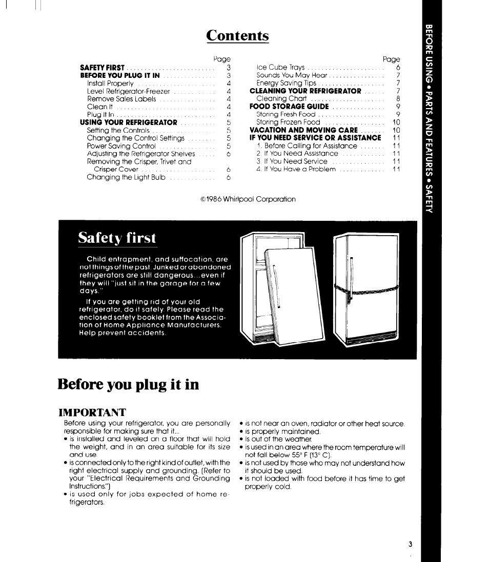 Whirlpool ETl8SC User Manual | Page 3 / 12