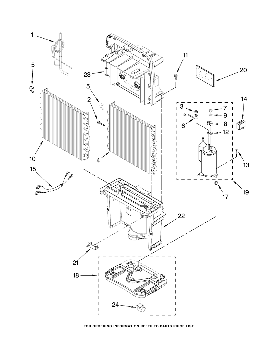 Unit, Unit parts | Whirlpool AD35USS0 User Manual | Page 2 / 4