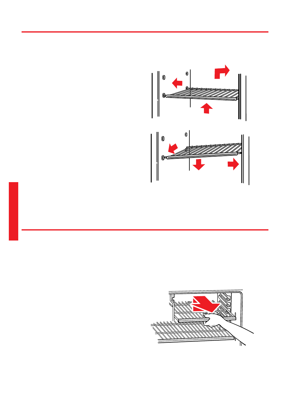 Cómo ajustar el anaquel del congelador, En modelos seleccionados) | Whirlpool 2195258 User Manual | Page 58 / 78
