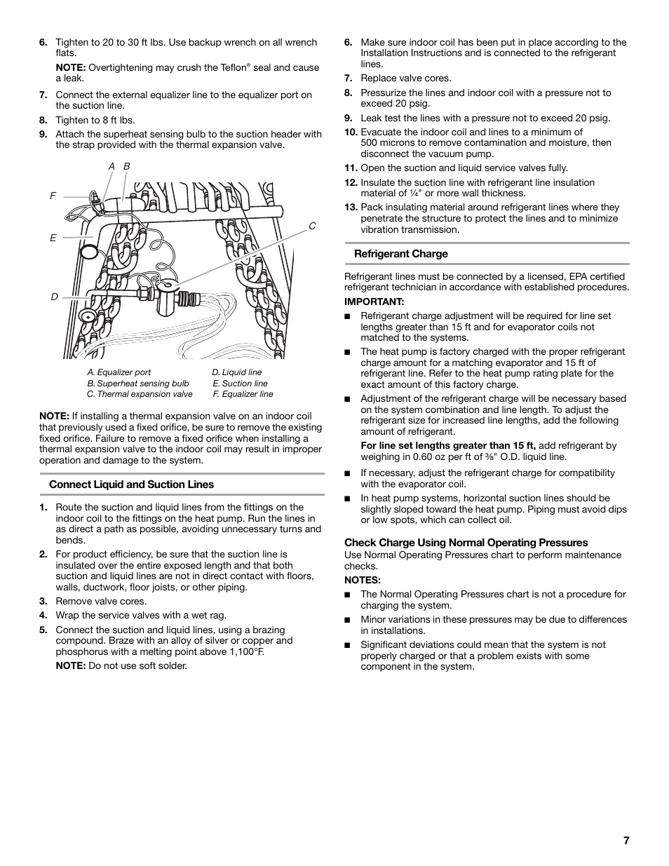 Whirlpool GOLD W4GH6 User Manual | Page 7 / 20