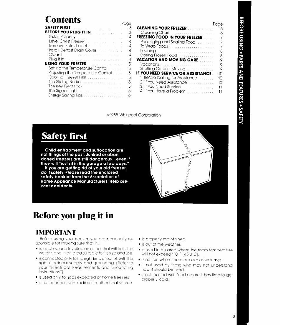 Whirlpool EH150F User Manual | Page 3 / 12
