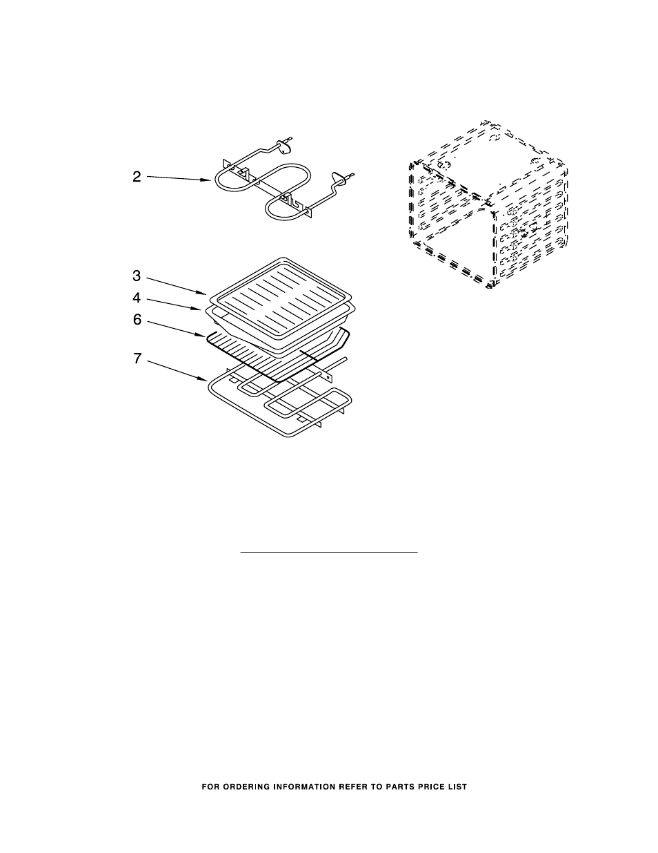 Internal oven, Internal oven parts | Whirlpool GMC275PRQ00 User Manual | Page 6 / 12