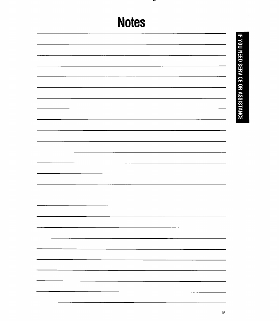 Whirlpool 6ET20RK User Manual | Page 15 / 16