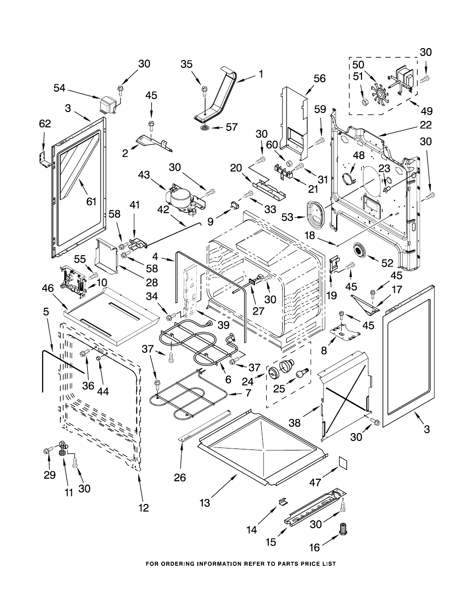 Chassis, Chassis parts | Whirlpool GR773LXSQ1 User Manual | Page 3 / 8