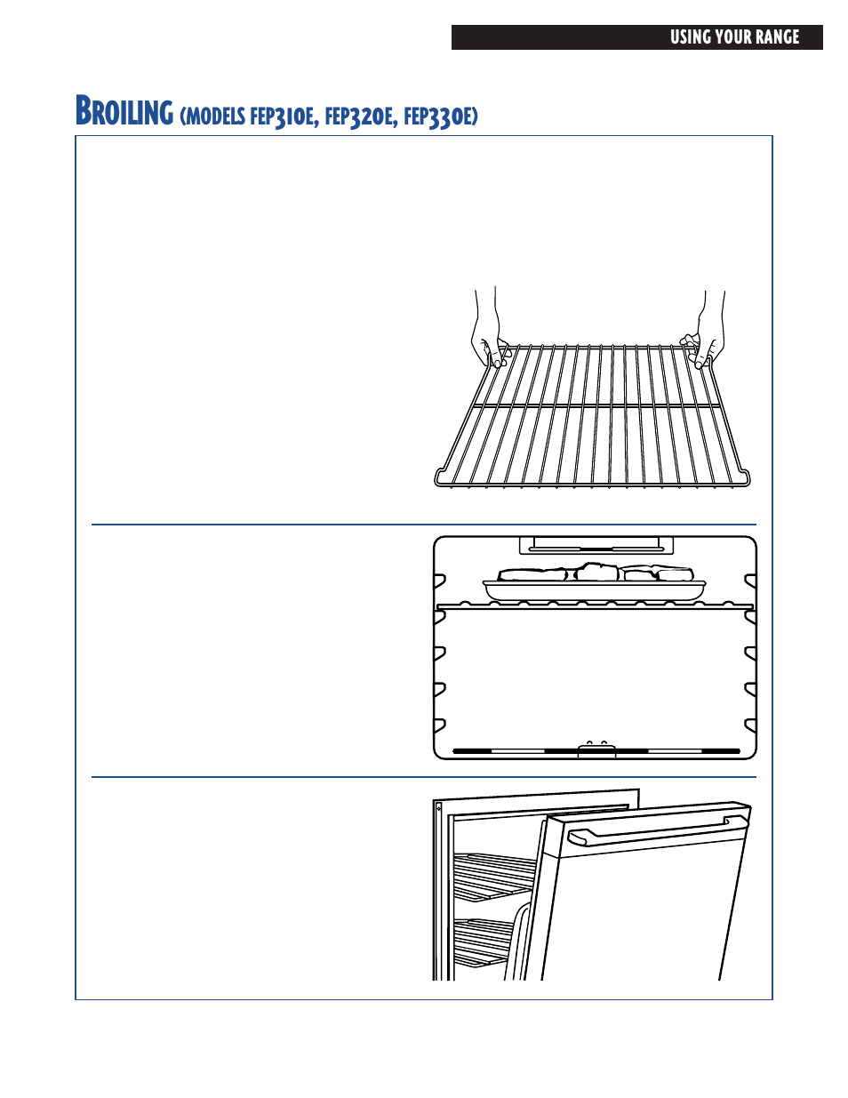 Roiling, Models | Whirlpool FES364E User Manual | Page 23 / 48