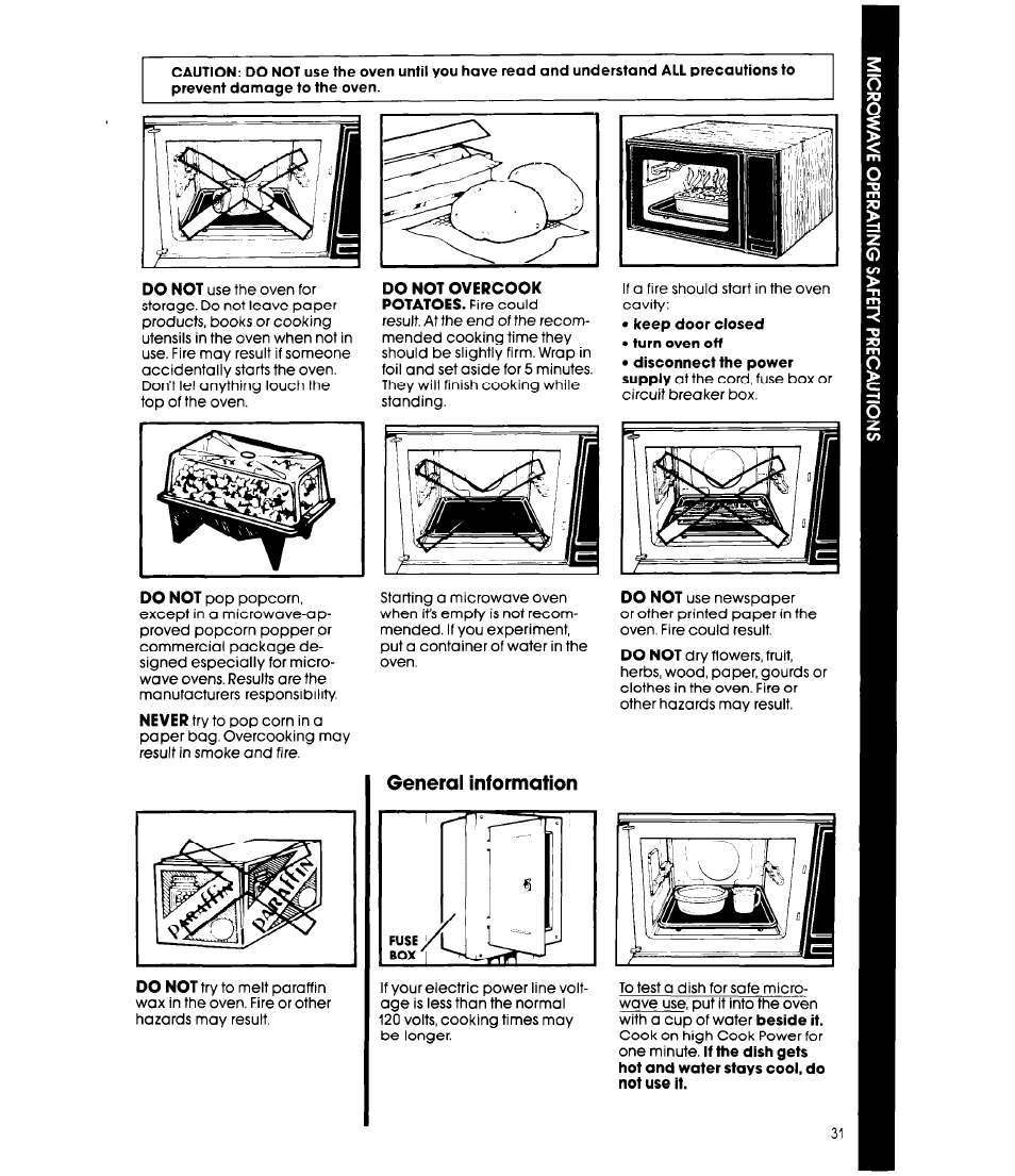 General information | Whirlpool MCB790XT User Manual | Page 31 / 36