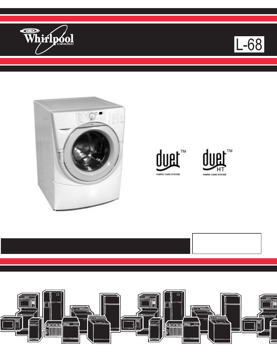 Whirlpool GHW9100L User Manual | 72 pages