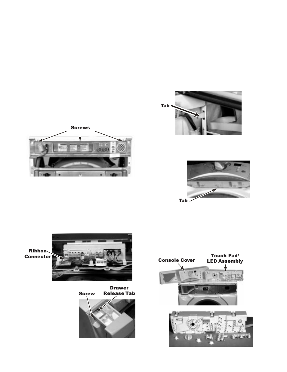 Component access | Whirlpool GHW9100L User Manual | Page 30 / 72
