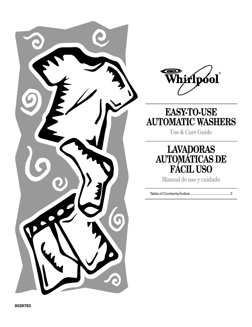 Whirlpool 2DLSQ8000JQ3 User Manual | 20 pages