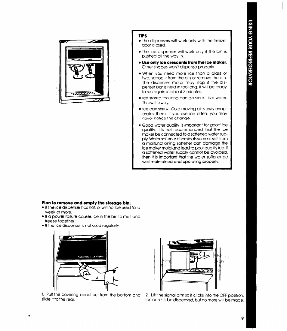 Whirlpool ED25SMIII User Manual | Page 9 / 20
