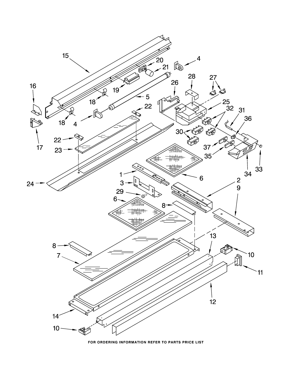 Door and control, Door and control parts | Whirlpool GZ7736XGS1 User Manual | Page 3 / 4