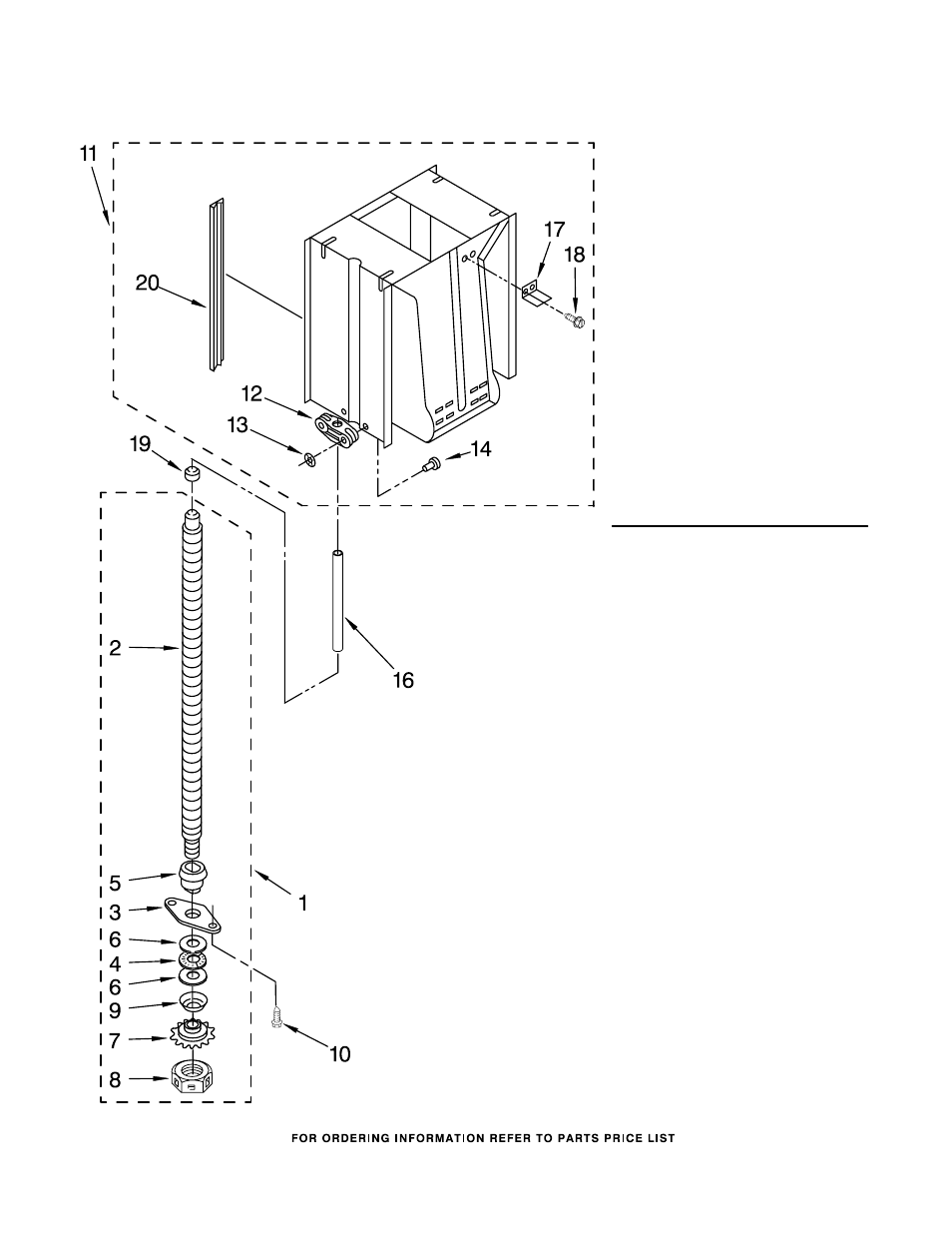 Powerscrew and ram, Powerscrew and ram parts | Whirlpool GX900QPPT1 User Manual | Page 7 / 8