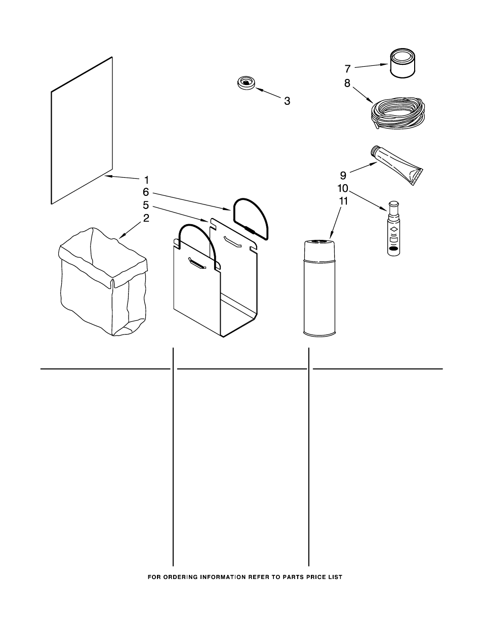 Accessory, Accessory parts | Whirlpool GX900QPPT1 User Manual | Page 8 / 8