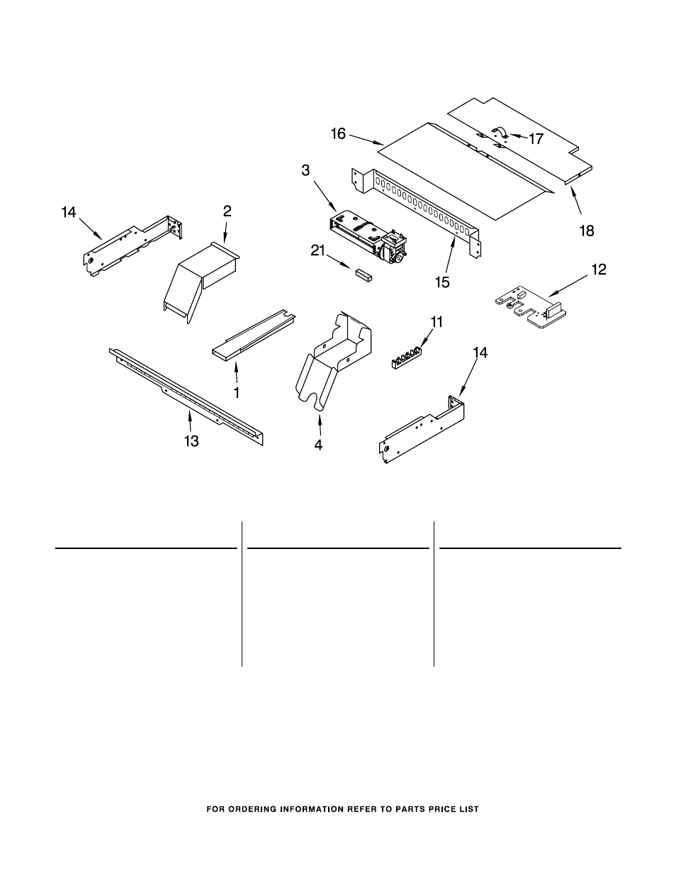 Top venting, Top venting parts | Whirlpool GBS307PRB00 User Manual | Page 6 / 7