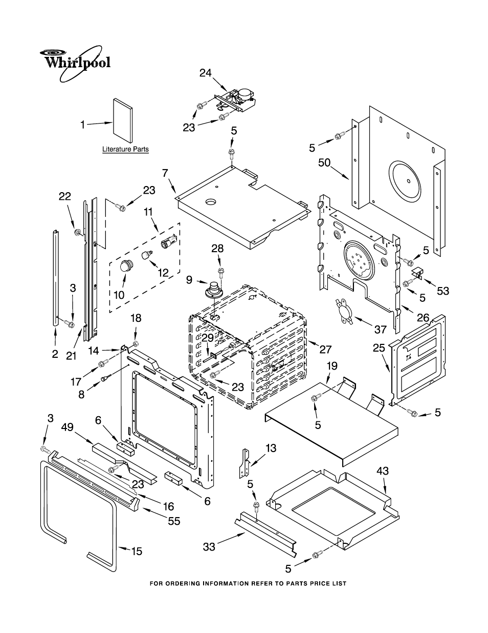 Whirlpool GBS307PRS01 User Manual | 7 pages