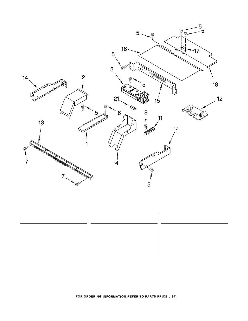 Top venting, Top venting parts | Whirlpool GBS307PRS01 User Manual | Page 6 / 7