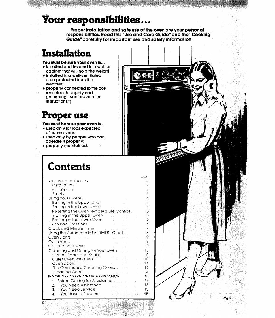 Whirlpool RB1300XK User Manual | Page 2 / 16