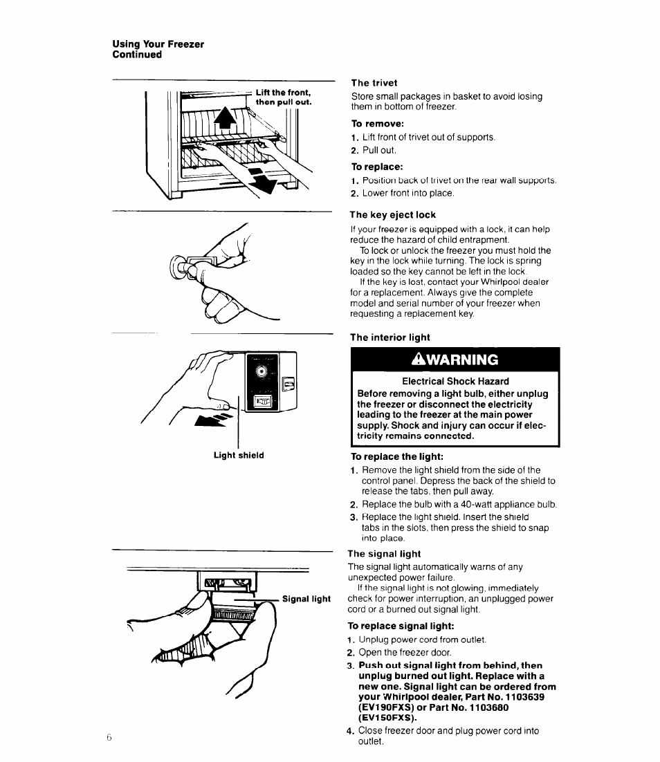 Whirlpool EVlSOFXS User Manual | Page 6 / 8