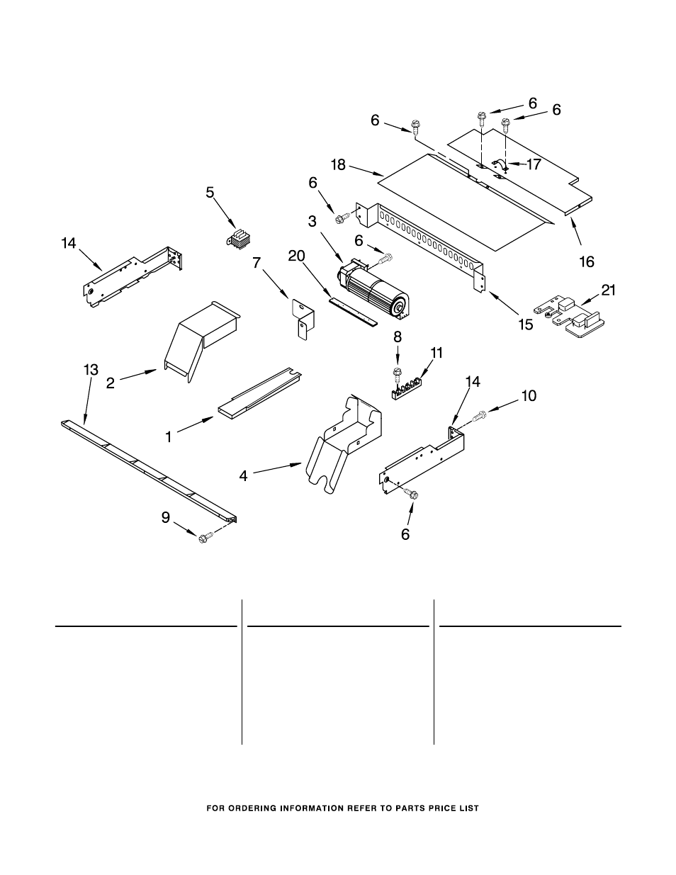 Top venting, Top venting parts | Whirlpool GBD277PRS02 User Manual | Page 6 / 7