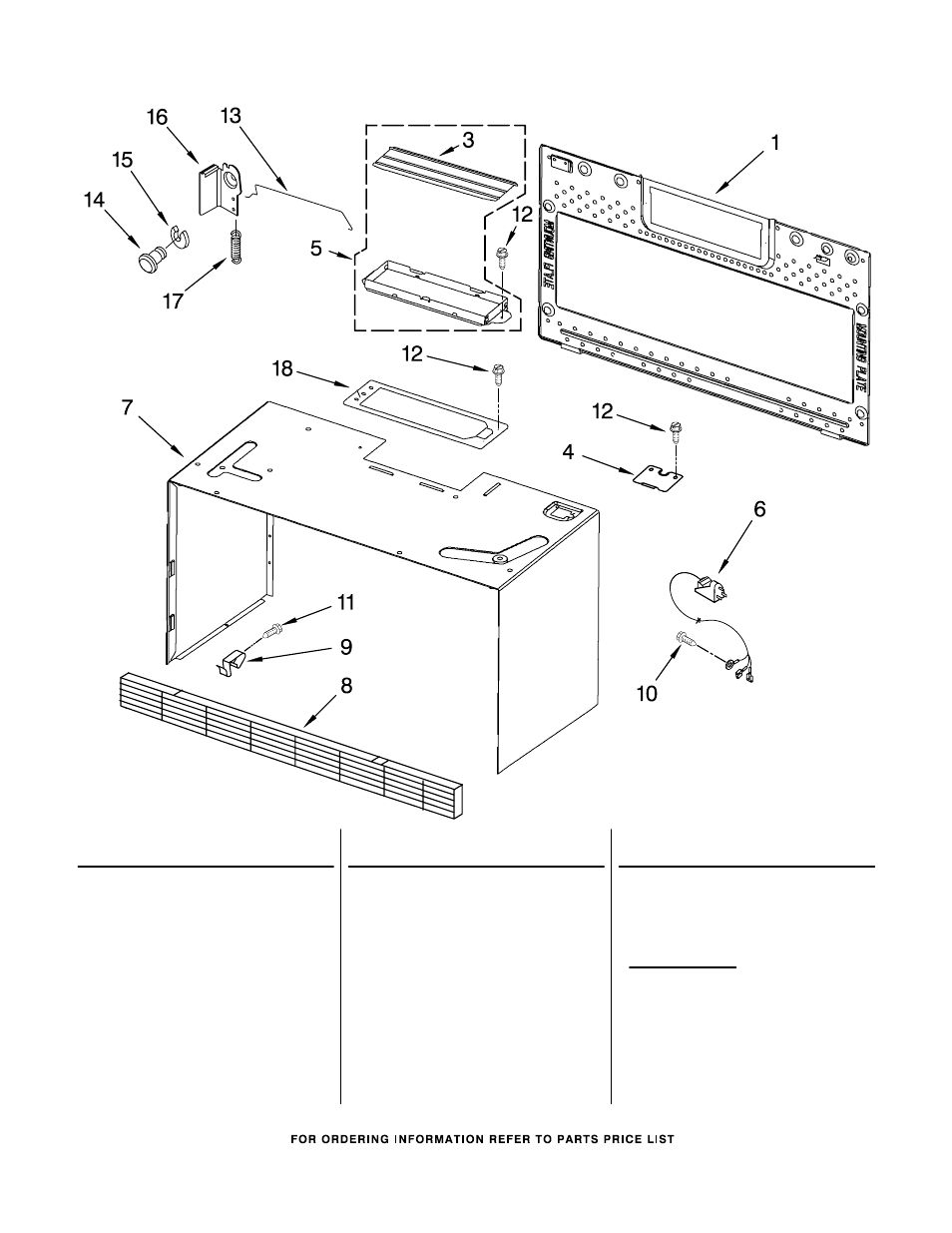 Cabinet and installation, Cabinet and installation parts | Whirlpool GH6177XPT1 User Manual | Page 7 / 7