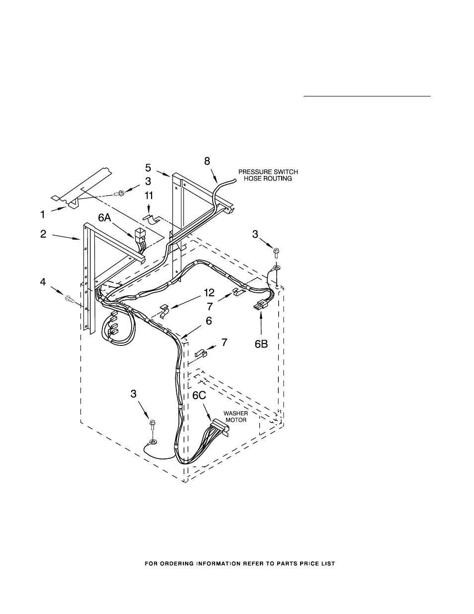 Dryer support and washer, Dryer support and washer parts | Whirlpool LTG5243DT7 User Manual | Page 7 / 20