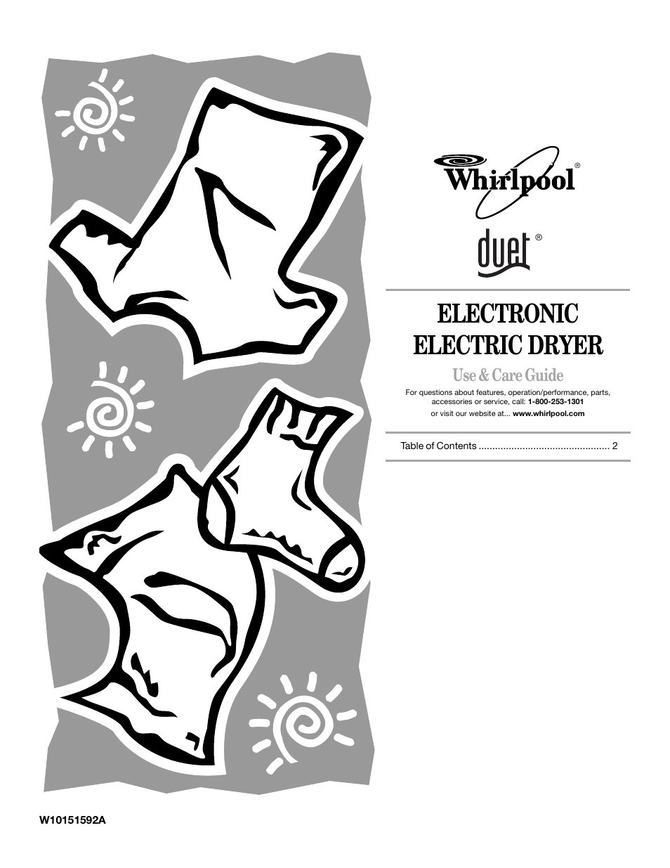 Whirlpool Duet W10151592A User Manual | 28 pages