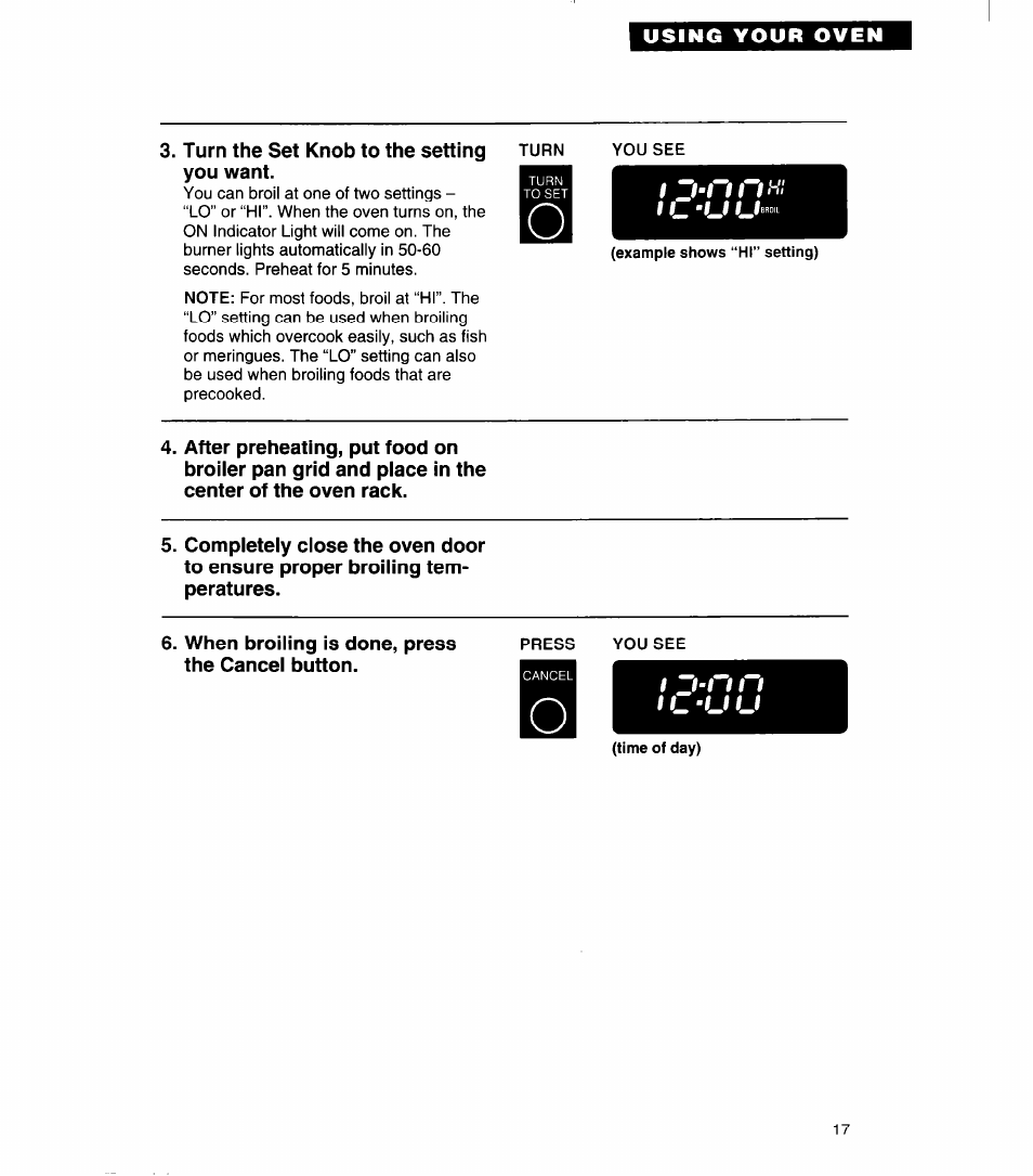 I 3-nn, Il 'u u | Whirlpool SB160PED User Manual | Page 17 / 36