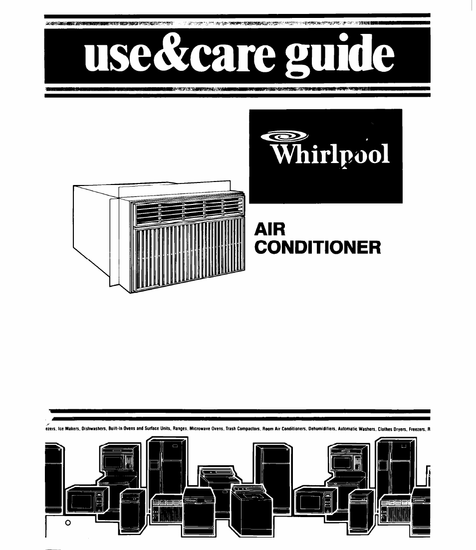 Whirlpool ACE082XS0 User Manual | 8 pages