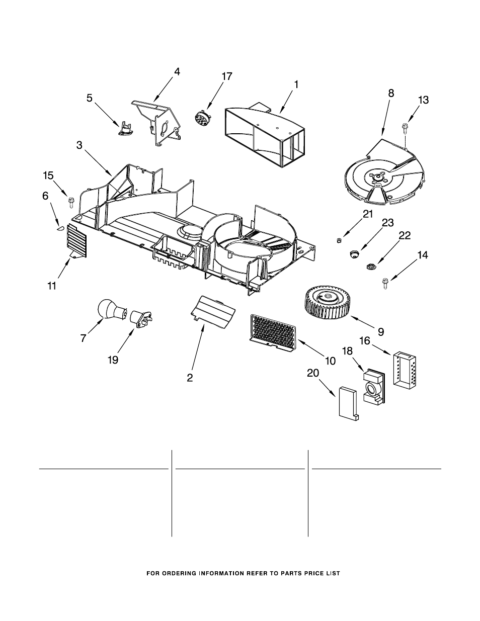 Air flow, Air flow parts | Whirlpool GH5184XPT4 User Manual | Page 5 / 7