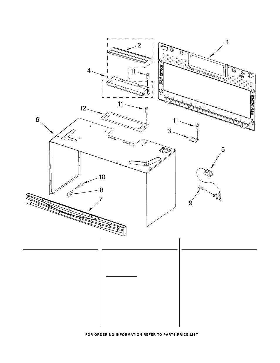 Cabinet and installation, Cabinet and installation parts | Whirlpool GH5184XPT4 User Manual | Page 7 / 7