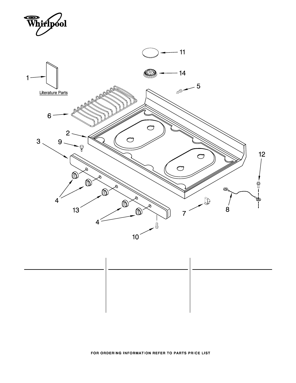 Whirlpool SF111PXSQ2 User Manual | 9 pages