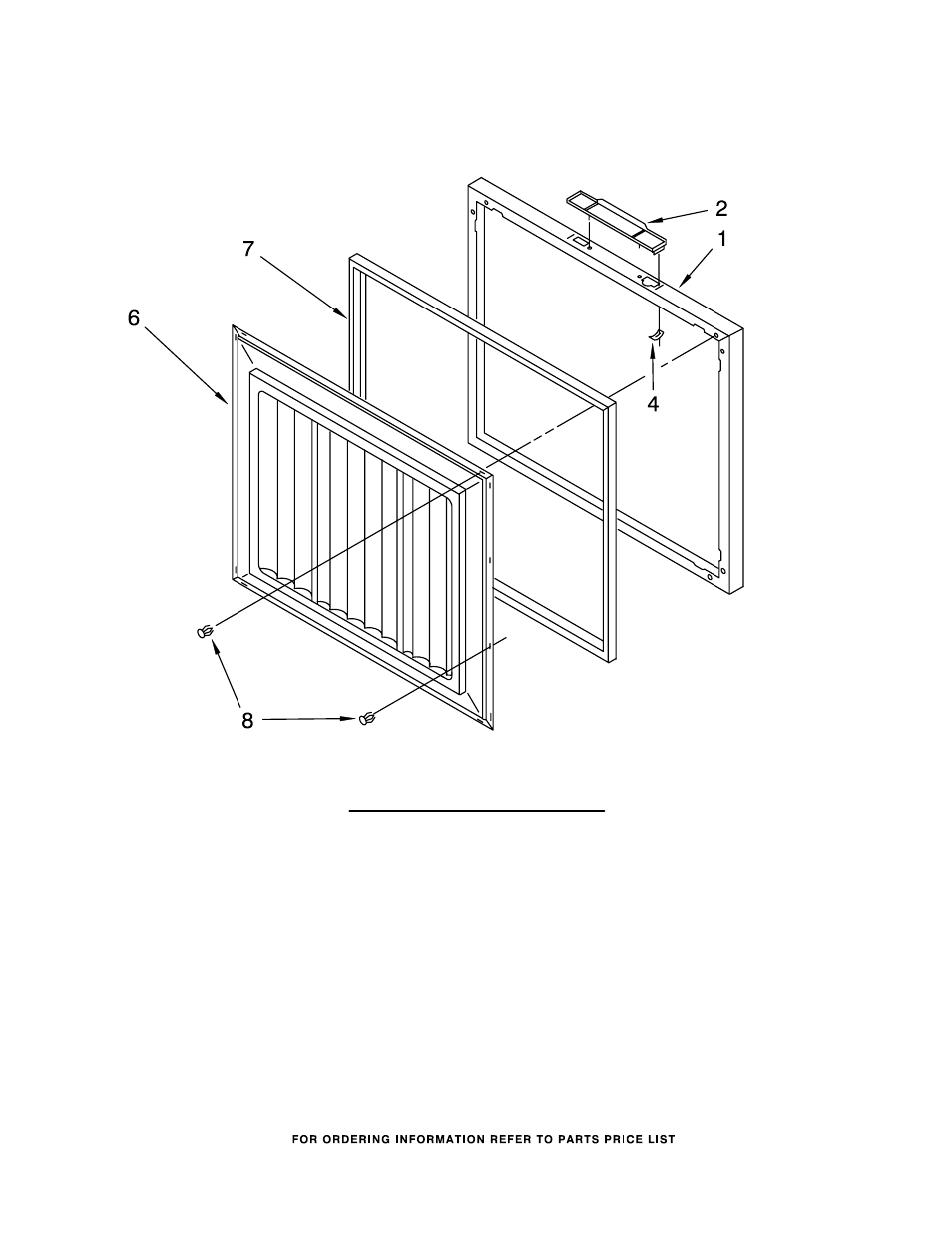 Door, Door parts | Whirlpool EH070FXRQ00 User Manual | Page 3 / 5