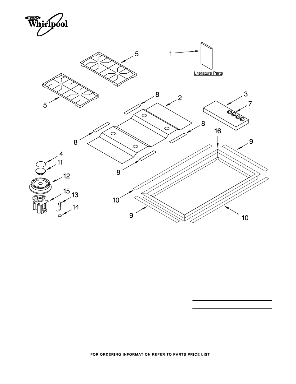 Whirlpool GLS3064RS0 User Manual | 2 pages